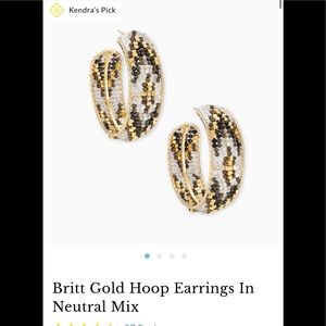 Kendra Scott Britt Hoop Earring